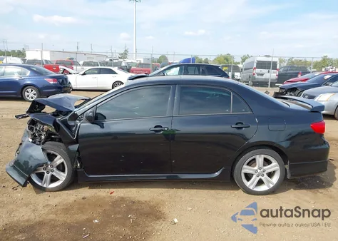 2013 Toyota Corolla S z USA, uszkodzony, nr VIN 5YFBU4EEXDP160018